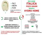 Copriwater Italica Pozzi Ginori legno rivestito in resina poliestere Champagne - immagine 2