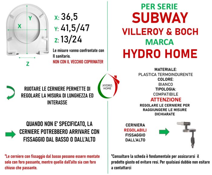 Copriwater Subway Villeroy & Boch termoindurente avvolgente bianco - immagine 2