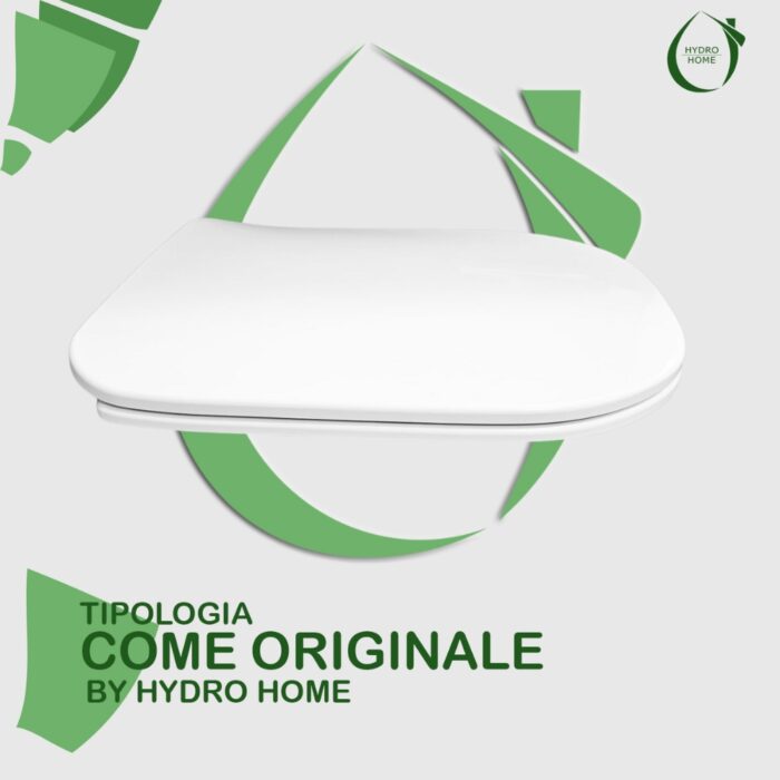 Copriwater Tutto Evo Olympia Slim termoindurente bianco come originale - immagine 3