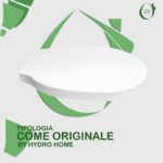 Copriwater Bianca Nero Ceramica termoindurente bianco come originale - immagine 3