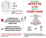 Copriwater Affetto Globo termoindurente bianco come originale - immagine 2