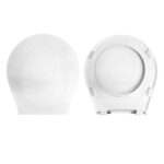 Copriwater Vera 48 Azzurra termoindurente Soft Close bianco come originale