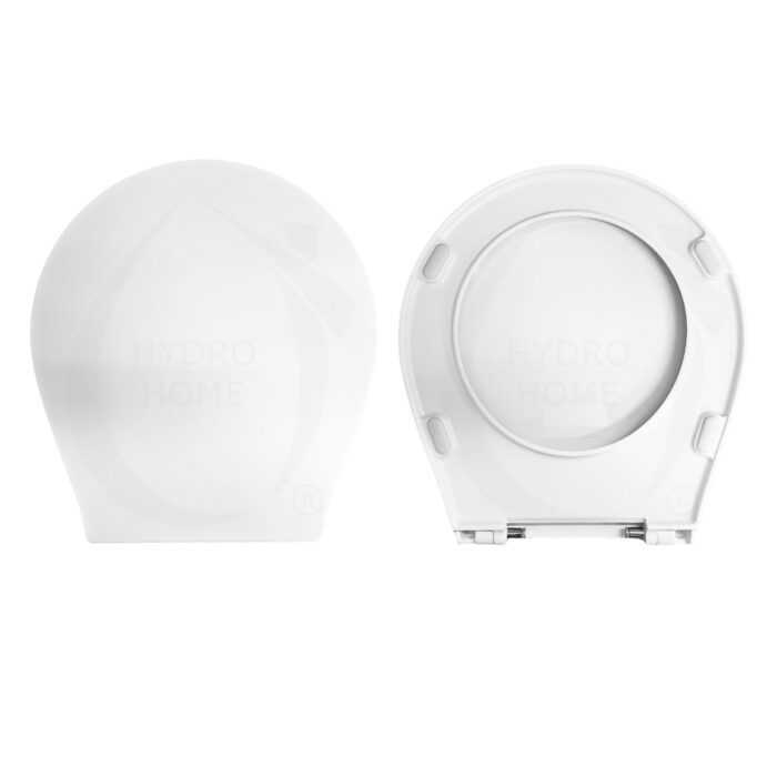 Copriwater Vera 48 Azzurra termoindurente Soft Close bianco come originale - immagine 1