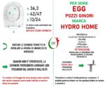 Copriwater Egg Pozzi Ginori termoindurente bianco - immagine 2