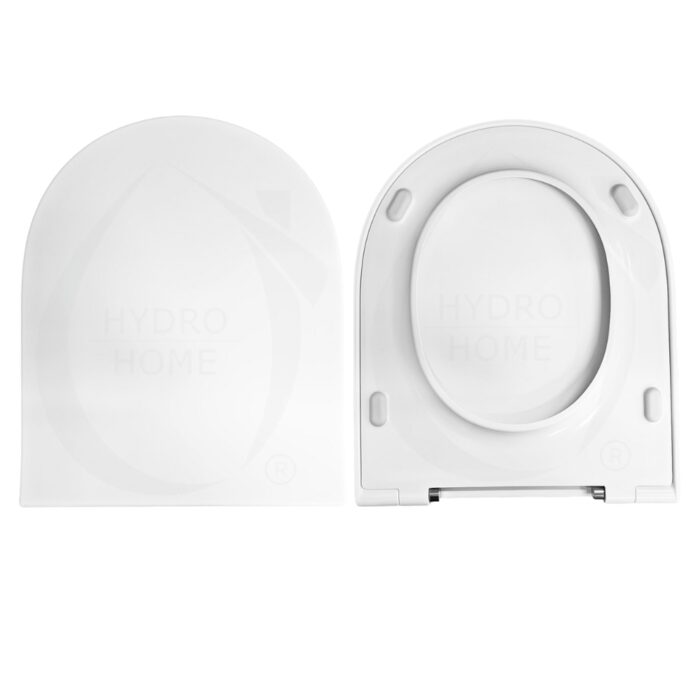 Copriwater Nolita Kerasan termoindurente Soft Close avvolgente bianco - immagine 1