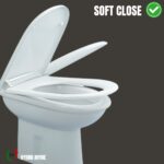 Copriwater Clodia Dolomite termoindurente bianco Soft Close - immagine 5