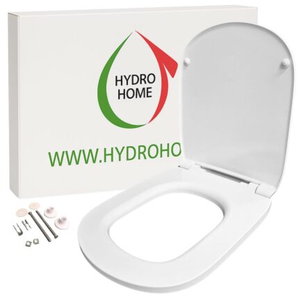Copriwater Tesi Ideal Standard termoindurente bianco Sgancio Rapido