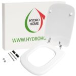 Copriwater Aero Ideal Standard legno rivestito in resina poliestere bianco come originale