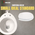 Copriwater Small Ideal Standard legno verniciato Bianco economico - immagine 4