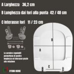 Copriwater Gemma 2 Dolomite legno rivestito in resina poliestere bianco - immagine 2