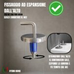 Copriwater Fantasia 2 a Terra Slim Pozzi Ginori termoindurente bianco - immagine 4