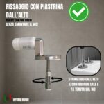 Copriwater Fantasia 2 a Terra Slim Pozzi Ginori termoindurente bianco Soft Close - immagine 4