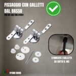 Copriwater Liuto Ideal Standard legno verniciato Bianco economico - immagine 3