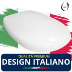 Copriwater Easy Pozzi Ginori termoindurente bianco come originale - immagine 7