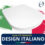 Copriwater Gemma 2 Dolomite termoindurente bianco come originale - immagine 7