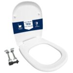 Copriwater Tesi Ideal Standard termoindurente bianco come originale
